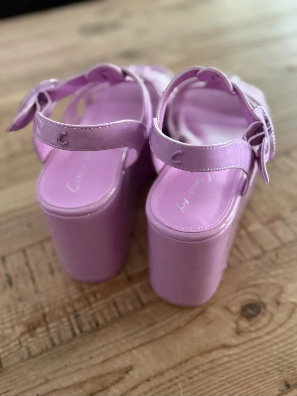 Circus by Sam Edelman Lavender Pink Platform Wedge Sandals